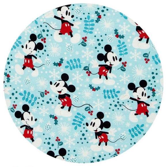 Little Sleepies Disney Mickey Holiday Two-Piece Pajama Set - 12-18m - Picture 3 of 7